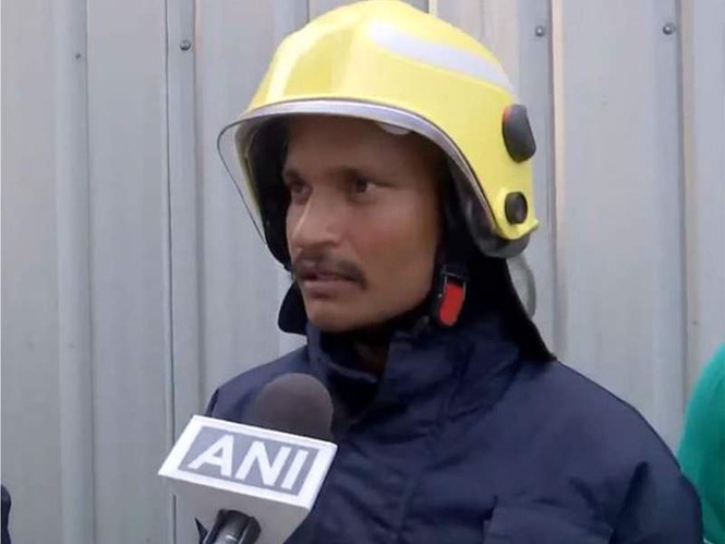 Image from: Bihar: Muzaffarpur hospital fire death toll reaches four as firefighter recounts daring rescue of around 15 people