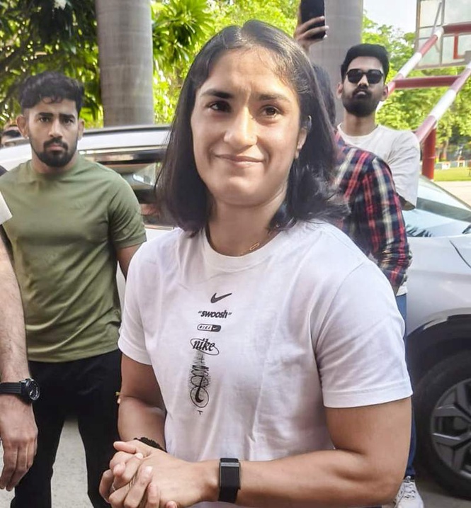 Image from: WFI plea against HC order allowing Vinesh Phogat for selection trials infructuous: Supreme Court