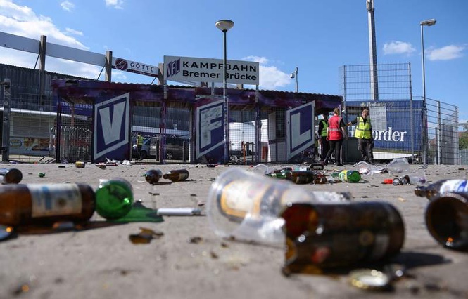 Image from: FIFA bans fans from bringing empty bottles to World Cup stadiums