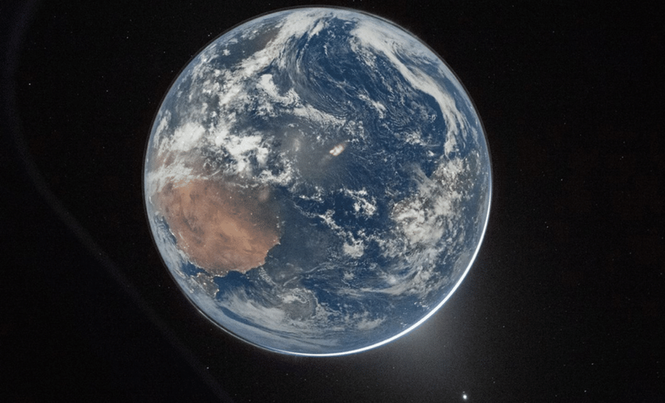 Image from: Moonlit Earth Captured by Artemis II Reveals Unseen Nighttime Landscape