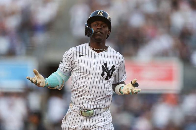 Image from: Jazz Chisholm Jr. hits out at ‘stupid’ criticism after claiming New York Yankees will win it all