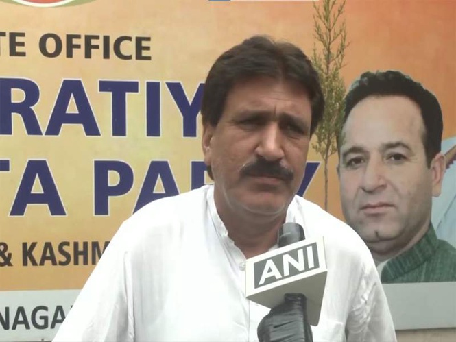 Image from: "Fooling the people": BJP's Altaf Thakur slams NC's plan to protest in Delhi