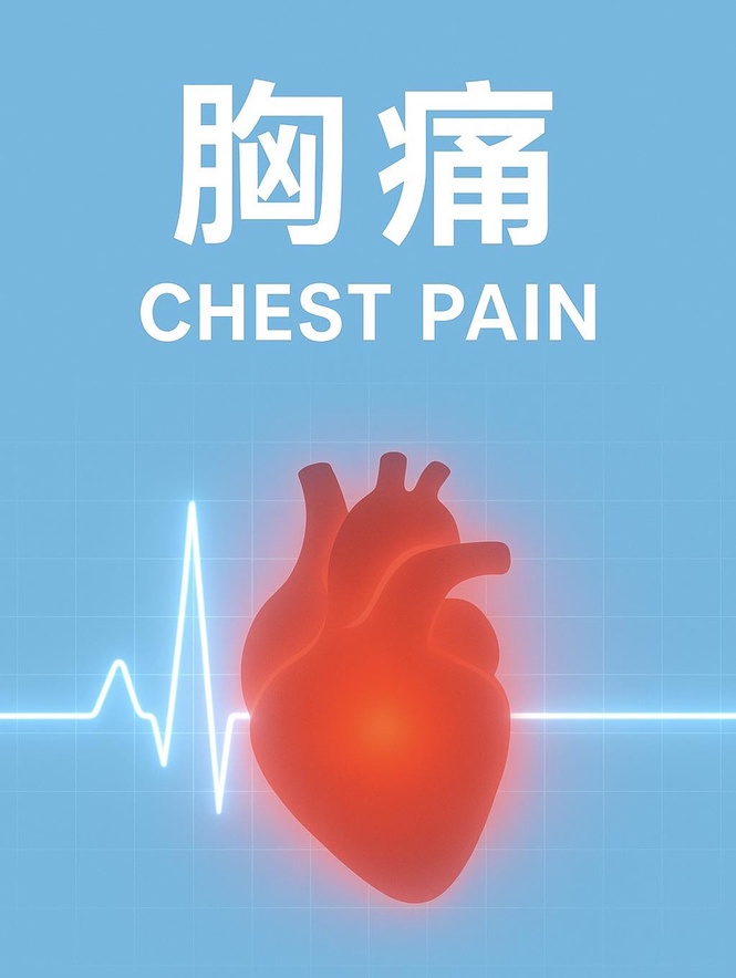 Image from: 胸口痛那一下，不一定是累——但绝不能当成“小事”

