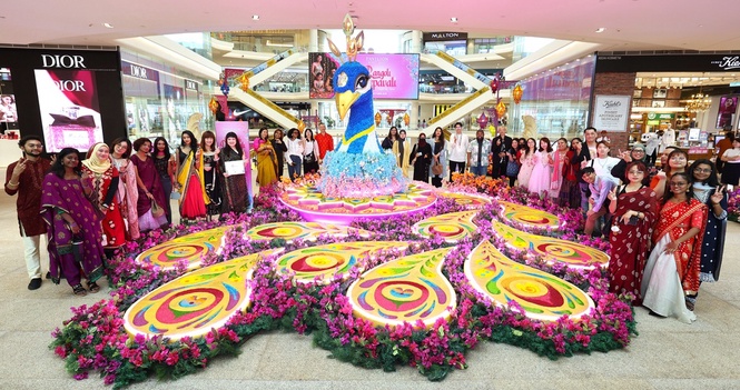 Image from: Celebrate The Spirit Of Rangoli Deepavali Together, Here At Pavilion Bukit Jalil
