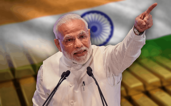 India Naikkan Cukai Emas Di Tengah Kejatuhan Rupee