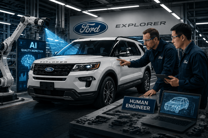 Ford Kembali Upah Jurutera Manusia, ‘Pekerja’ AI Gagal Ujian Kualiti