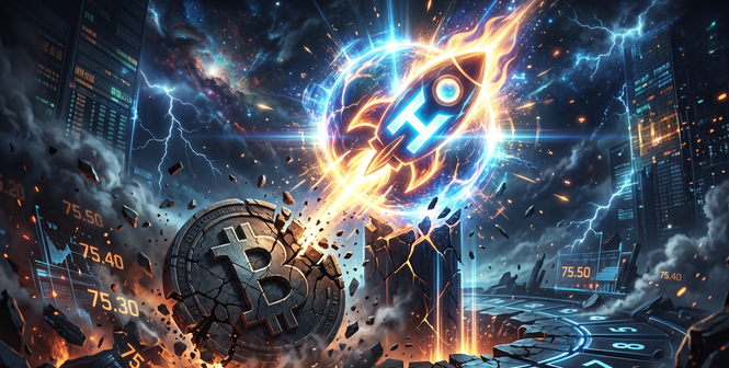 Token HYPE Pecah Rekod $75.50, Benamkan Dominasi BTC Di Top 10 Terbesar Dunia!