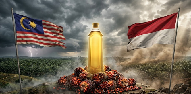 Malaysia vs Indonesia: Perang Harga Minyak Sawit Kini Mula Ancam Poket Pekebun