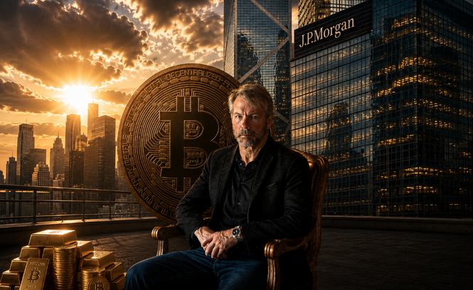 Amaran JPMorgan: Strategy Michael Saylor Berisiko Buat Bitcoin!