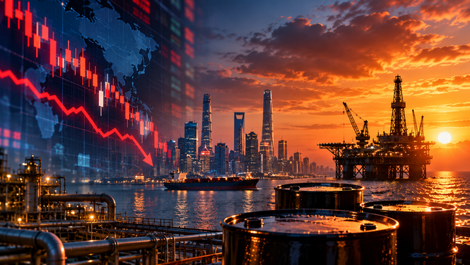 Saham Asia Merosot Ketika Harga Minyak Meningkat