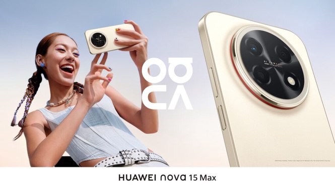 Image from: HUAWEI nova 15 Max Launches in Malaysia With Massive 8500mAh Battery, 4000-Nit OLED Display and AI Smart Controls
