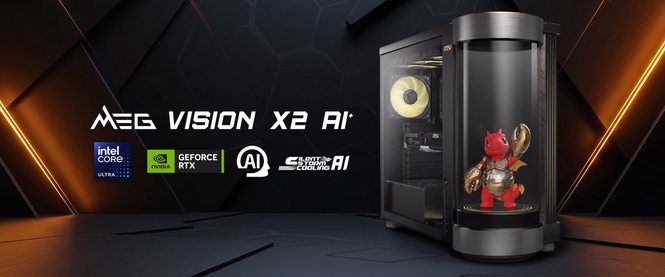 MSI’s New MEG Vision X2 AI+ Turns Your Gaming PC Into an AI Companion