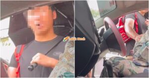 lelaki pukul bekas isteri