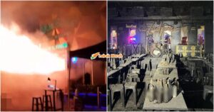 pub bangkok terbakar
