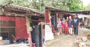 keluarga sewa rumah kawasan perkuburan