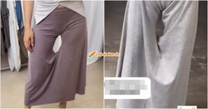 seluar kain skirts fesyen pelik ni