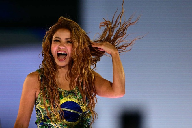 Shakira and Burna Boy warm up spectators in World Cup opening ceremony