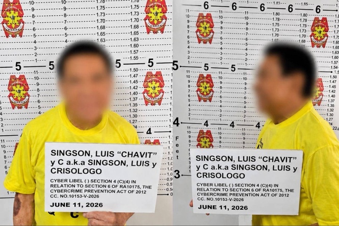 Chavit calls cyber libel case a 'badge of honor,' denies arrest at residence