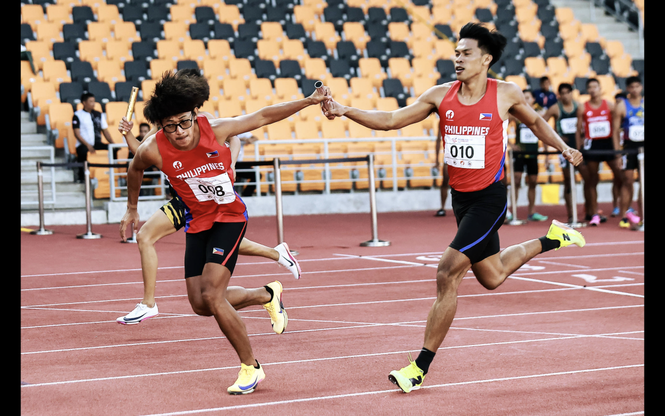 PH national team rules men’s 4x400m at PH Athletics Championships