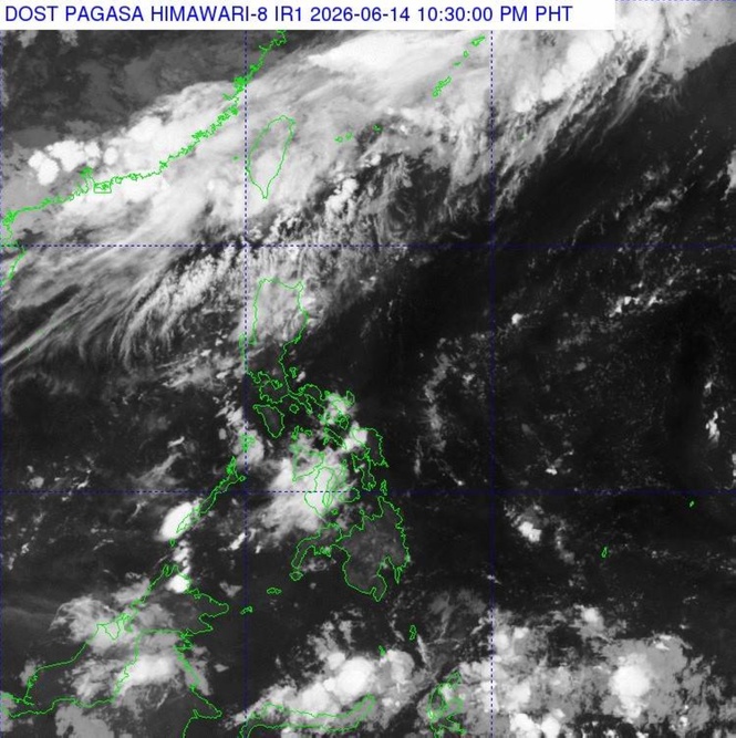 Rainy weather, thunderstorms to hit parts of the Philippines, Pagasa says