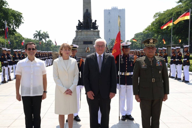 Marcos welcomes German President Steinmeier in Malacañang