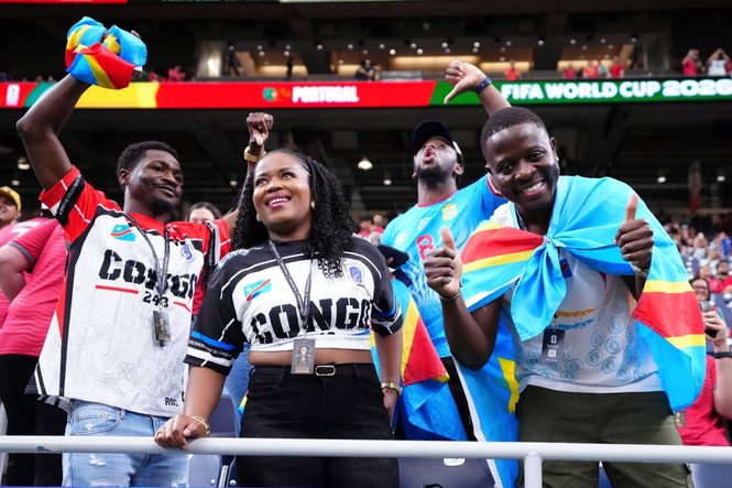 Historic World Cup goal brings rare joy to DR Congo Ebola epicenter