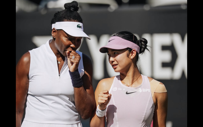 Alex Eala, Venus Williams advance to Bad Homburg doubles quarterfinals