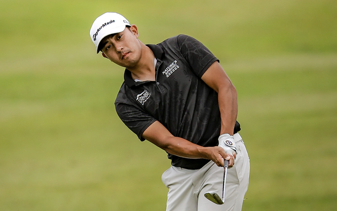 Go defies odds, fires solid 64 to seize control at ICTSI Pinewoods