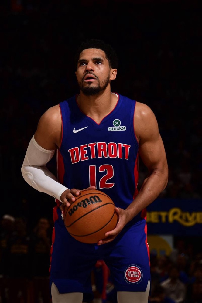 Pistons forward Harris reportedly headed to Spurs