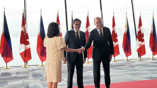 Carney welcomes Marcos in Canada, holds bilateral talks