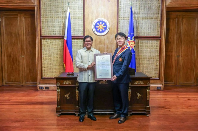 Marcos honors outgoing South Korean envoy for strengthening PH-ROK ties