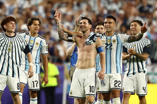Messi meets England at last with World Cup final place on the line