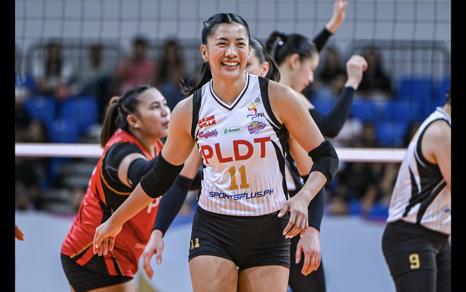 Kianna Dy powers PLDT past Choco Mucho for first PVL On Tour win
