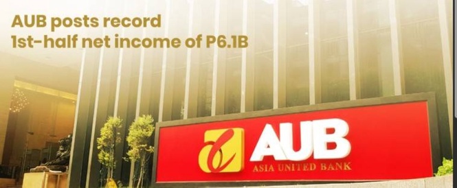 AUB Jan-June income slightly higher at P6.19B