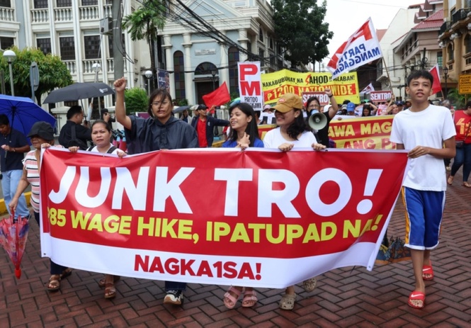 Group presses DOLE on workers’ right to living wage