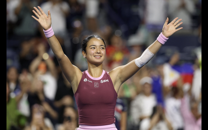 Eala outlasts McNally in another 3-setter to enter 4th round in Toronto