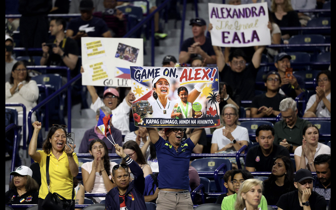 Alex Eala turned Toronto stadium ‘very Filipino’