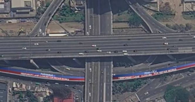 DPWH scrambles to secure damaged Magallanes Flyover, clear flood-choked waterways