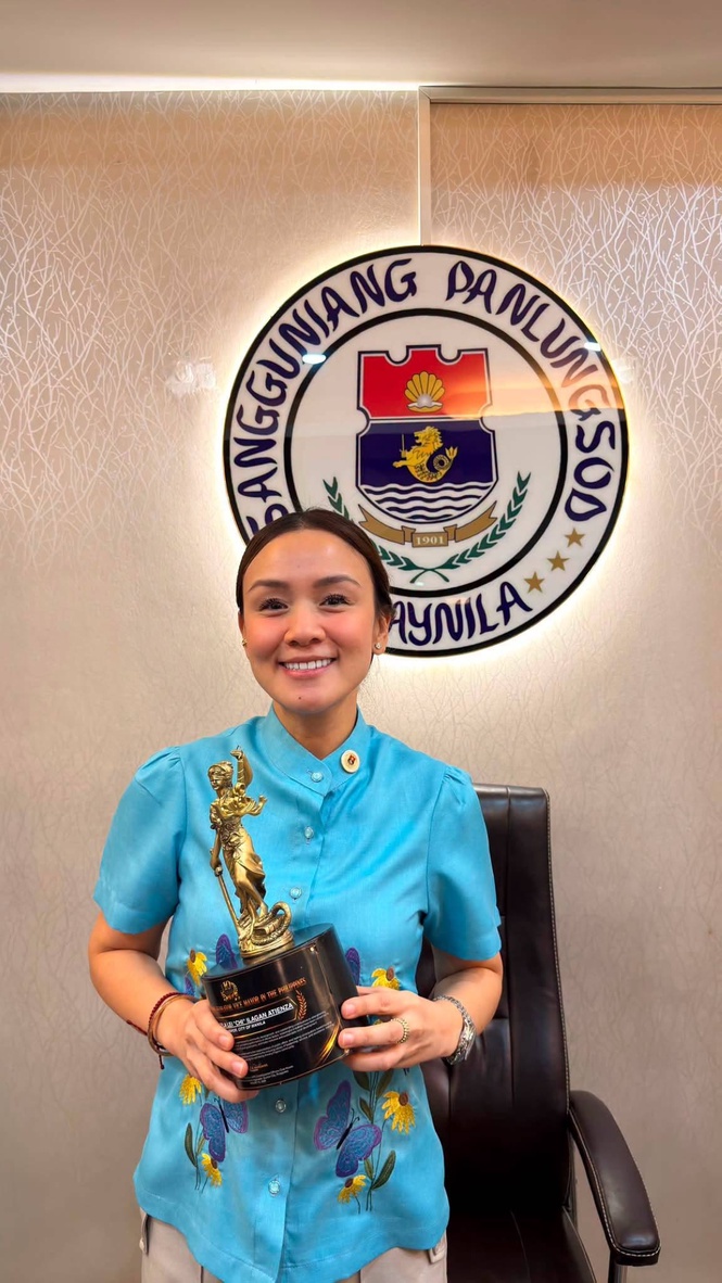 Manila’s Chi Atienza named among top 3 outstanding vice mayors