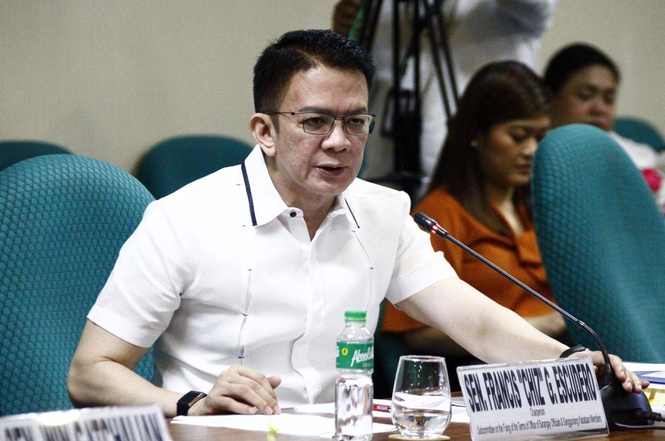 Escudero: Bill will fix term for barangay, SK officials