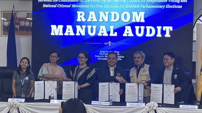 Random manual audit final check on BARMM election — Comelec