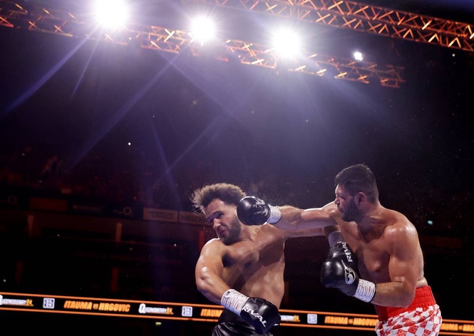 Hrgovic wins IBF world heavyweight title as Itauma hospitalized