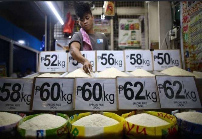 Rice cost more, pork cheaper in mid-August