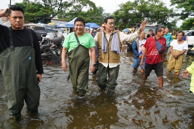 Lapid continues relief mission in flood-affected communities in Pampanga