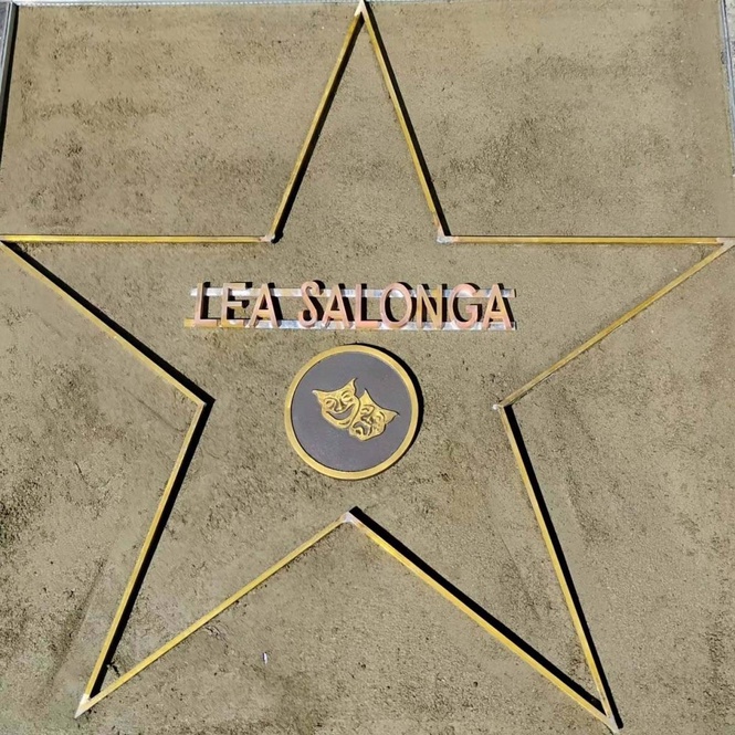 Hollywood Walk of Fame shares glimpse of Lea Salonga’s star