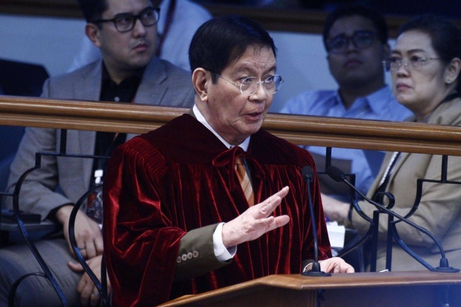 Lacson to Cayetano: Taguig reclamation, infra evidence makes you 'quake while quacking'