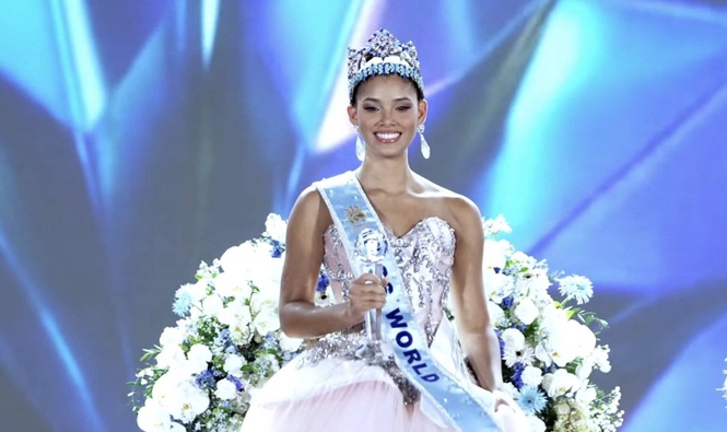 Dominican Republic’s Joheirry Mola Dominguez wins Miss World 2026
