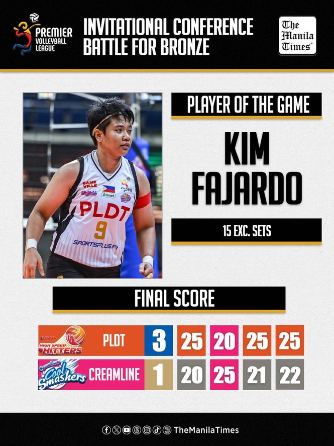 LOOK: PLDT def. Creamline (3-1)