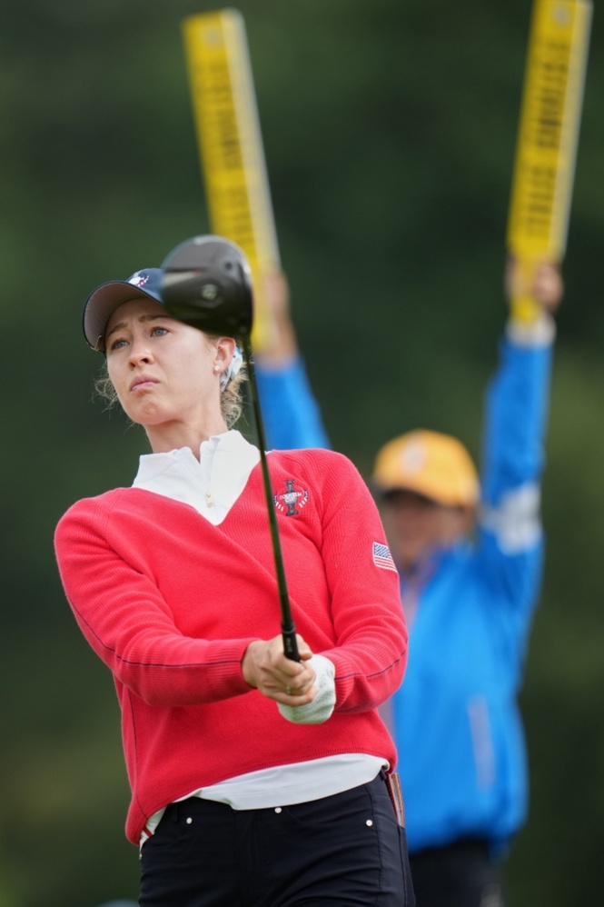 Korda leads US bid at Solheim Cup
