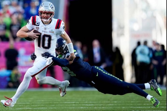 Seahawks pick off Drake Maye 3 times to beat Patriots 13-10 in Super Bowl rematch
